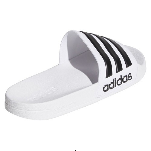 Adidas Adilette Cloudfoam White Slides 