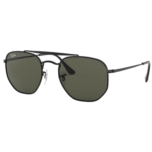 ray-ban marshal black rb3648