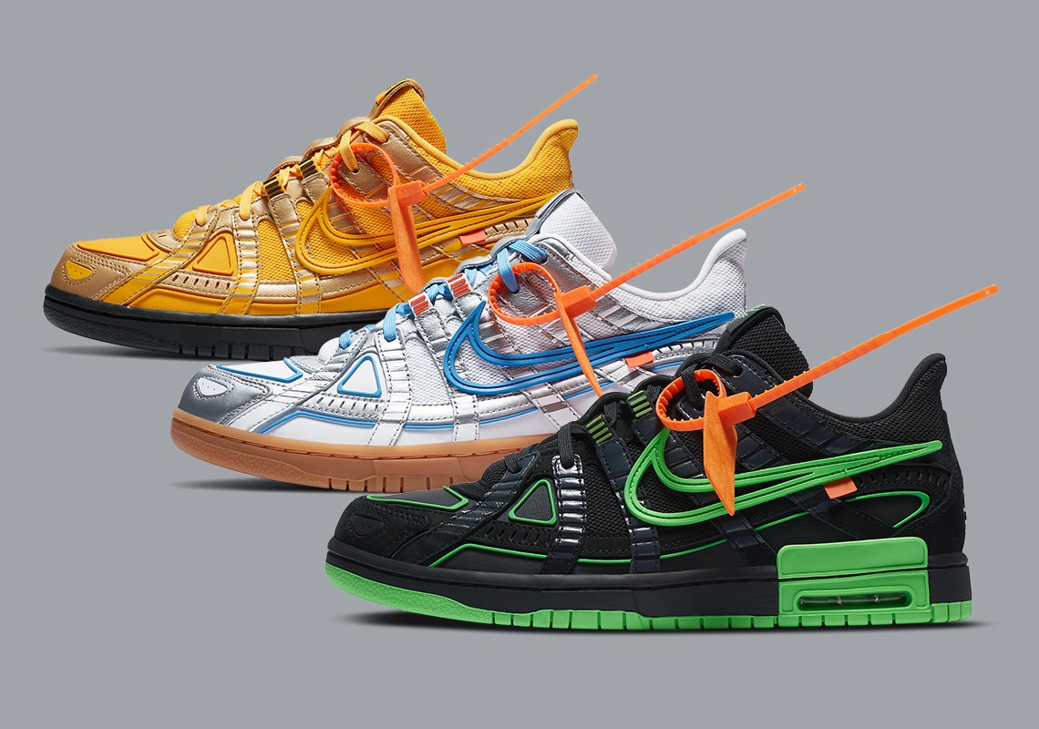 nike x off white rubber dunk