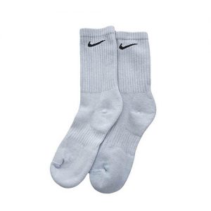 Nike Shop - Nike Grey Cotton Mid Socks - Medium (Single Pair) | Superbuyng