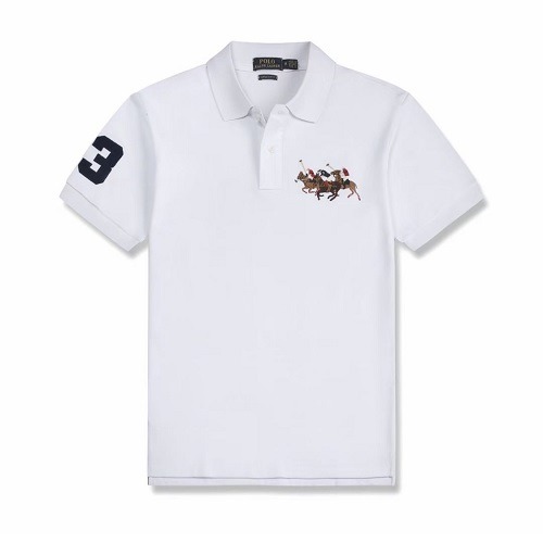 Buy Polo Ralph Lauren Men's Equestrian Logo White Shirt | Nigeria