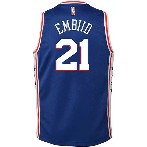 Buy Joel Embiid Phila 76ers Royal Basketball Jersey | Superbuy Nigeria