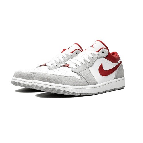 Buy Air Jordan 1 Low Grey Gym Red | Nigeria