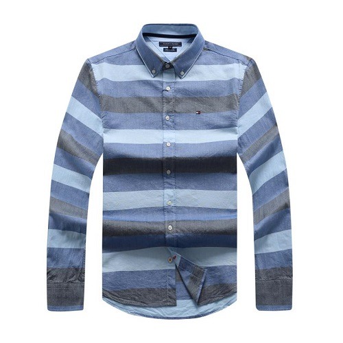 Buy Tommy Hilfiger Blue Stripe Shirt | Superbuyng