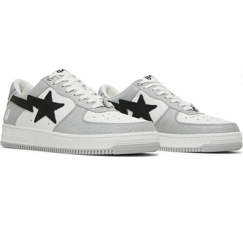 Buy Bape Bapesta M2 Grey Sneaker | Superbuyng