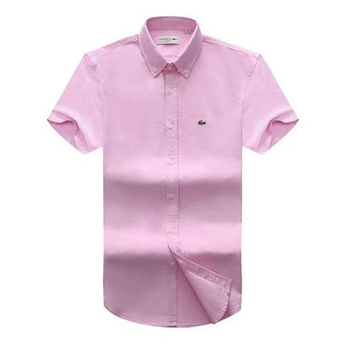 lacoste short shirt pink
