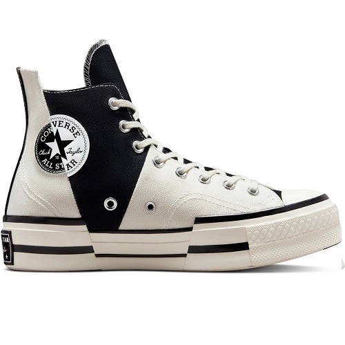 Buy Converse Plus hi in Black/White | Superbuyng