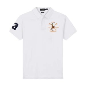 Shop Ralph Lauren Crest Polo Shirt in White