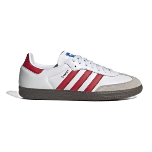 Adidas Samba White/Better Scarlet