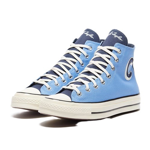 Shop Converse Chuck 70 Letterman in Blue