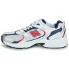 New Balance 530 White/Marine/Red