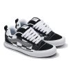 vans knu mega black/white